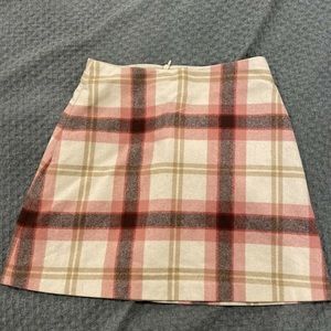 Aritzia Plaid Skirt